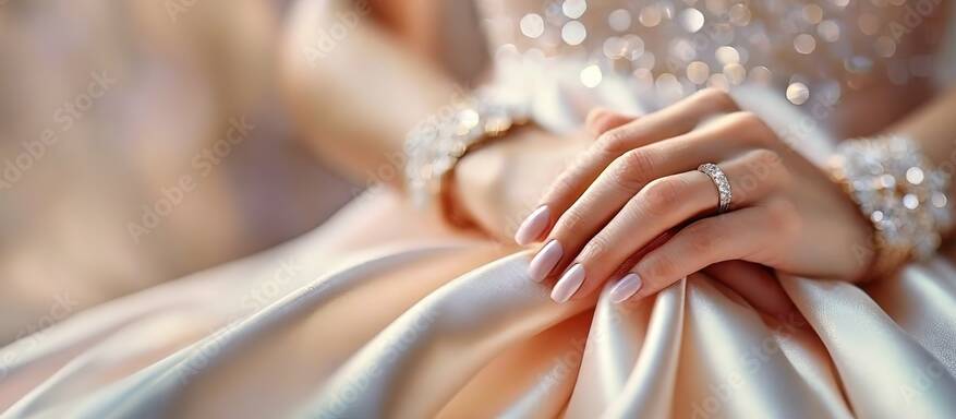 Bride with wedding ring 1