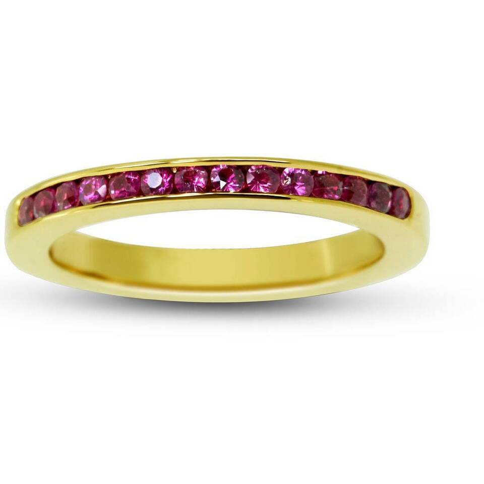 Ruby eternity ring