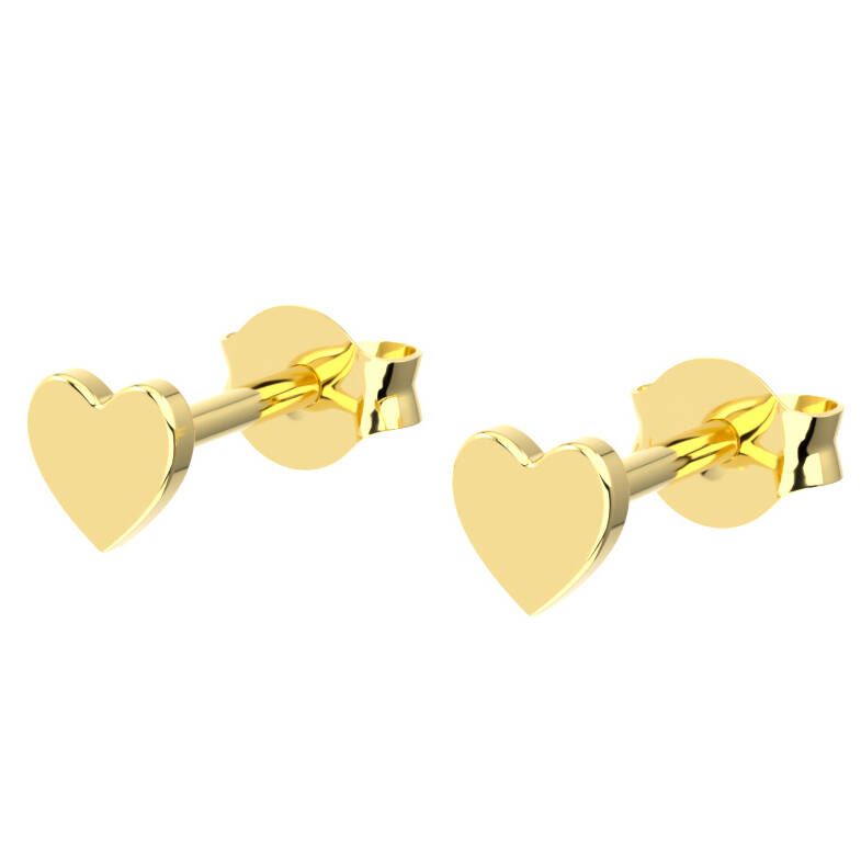 WG 041 Heart earrings 1
