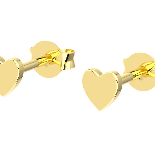 WG 041 Heart earrings 1