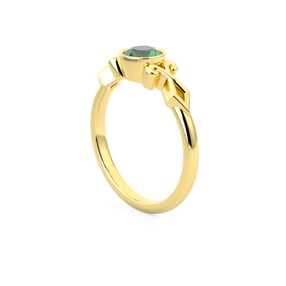 06 Shoulder Detail Ring Solitaire 3