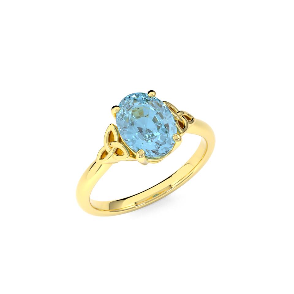 04 Trefoil Ring Solitaire 2