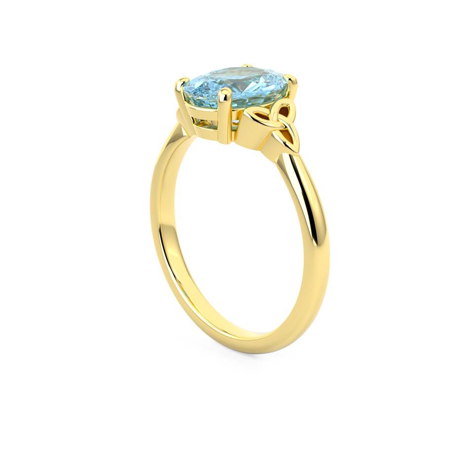 04 Trefoil Ring Solitaire 3