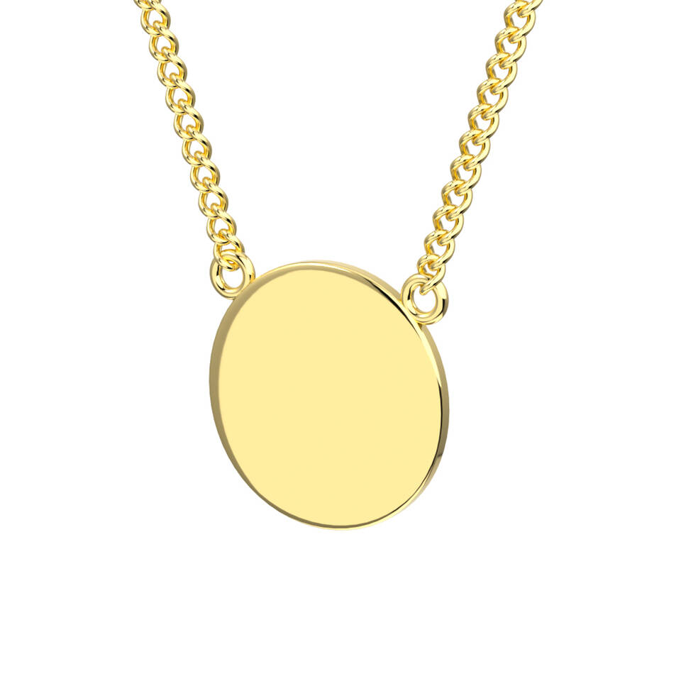 WG 033 Disk pendant plain 1
