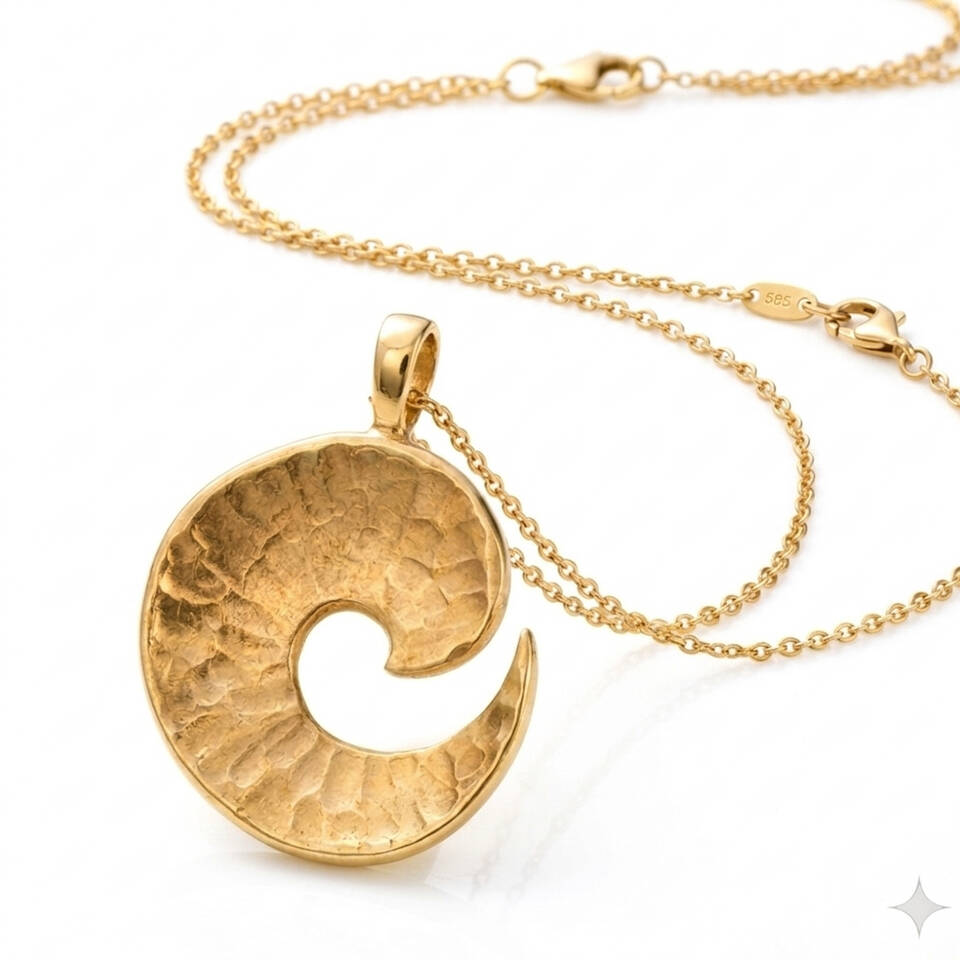 Tidal Scroll Pendant 1